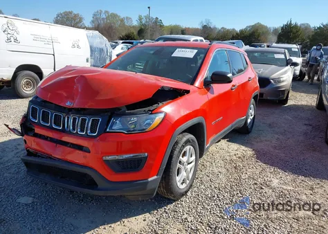 2019 Jeep Compass Sport Fwd from USA, damaged, VIN 3C4NJCAB0KT820086
